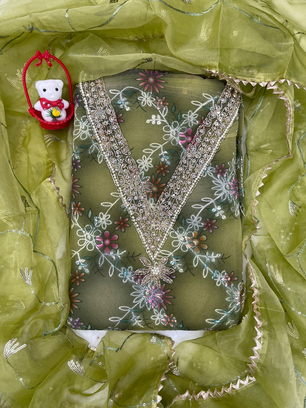Top Bottam Duppata With Digital Work