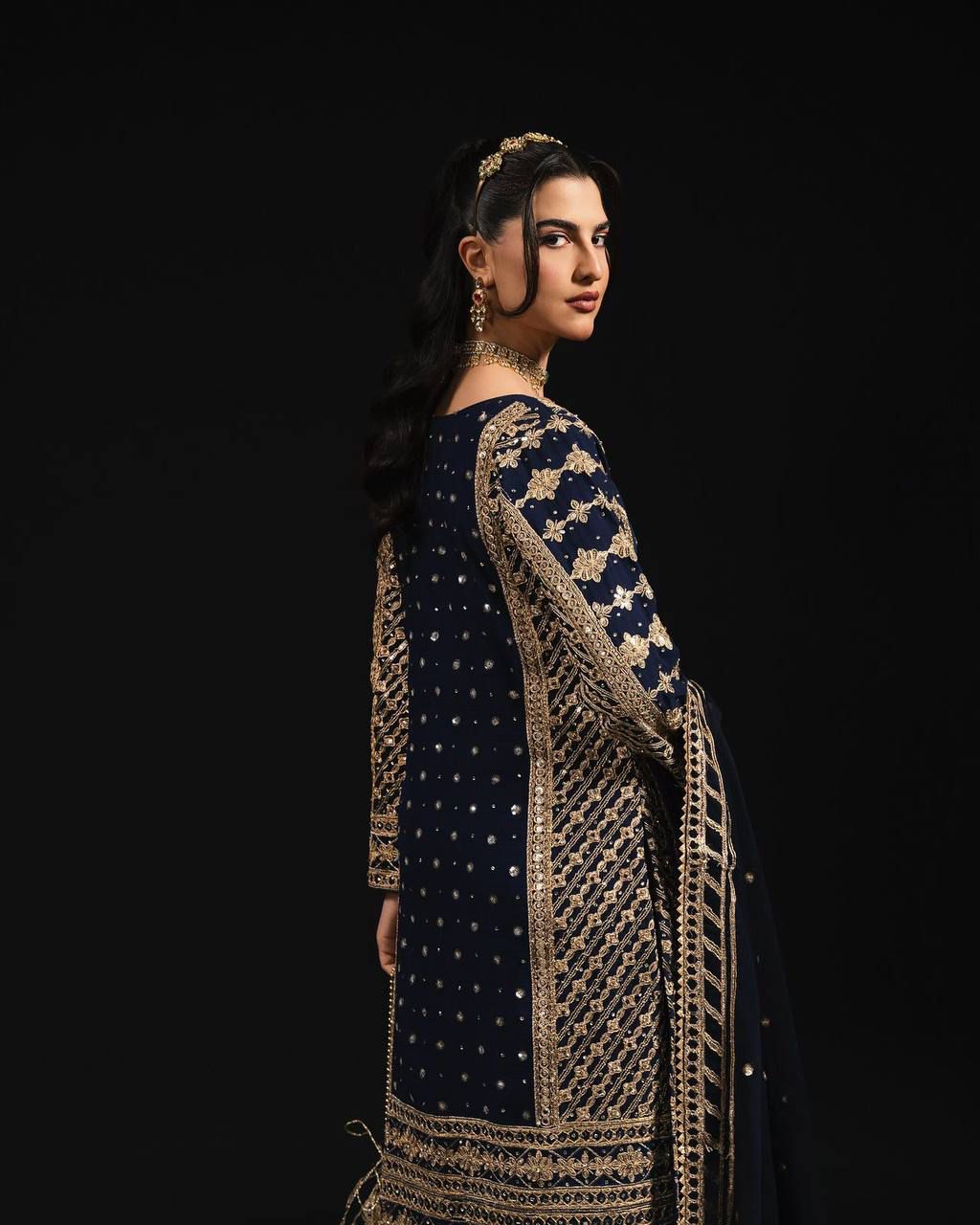 Presenting New 5000 Series Quality Foux Gorgette fourside Lace Broder