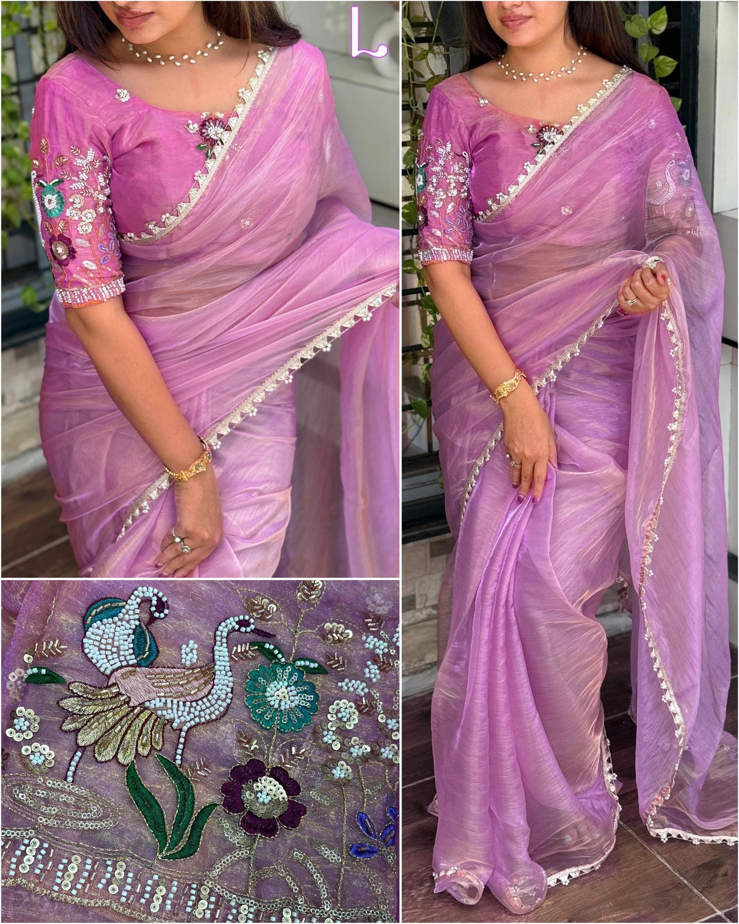 Effortless elegance meets vibrant charm with this Designer beauty