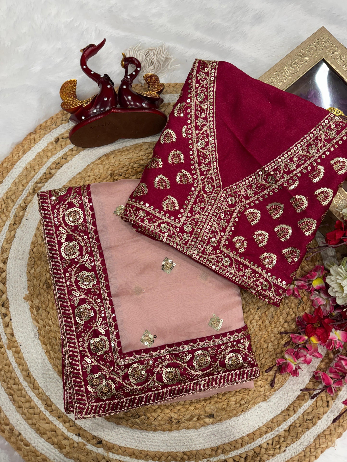 Bollywood celebrity sequence saree collection by well ethnic.......ππππ