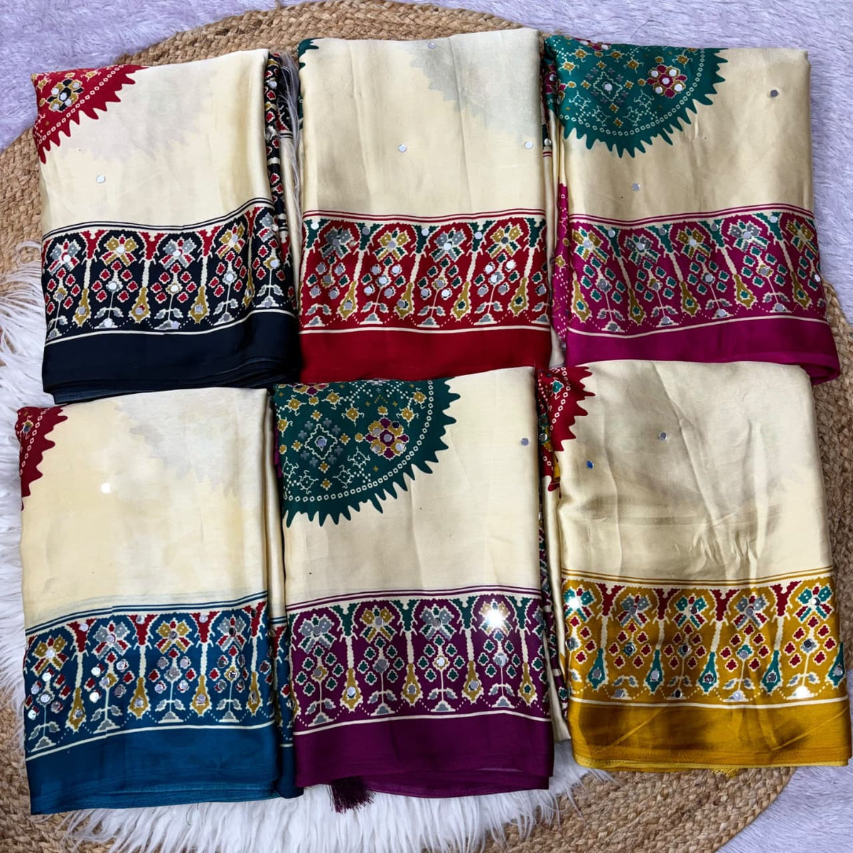 Moonlight Ultra Satin Silk Heavy Mono Banglori saree