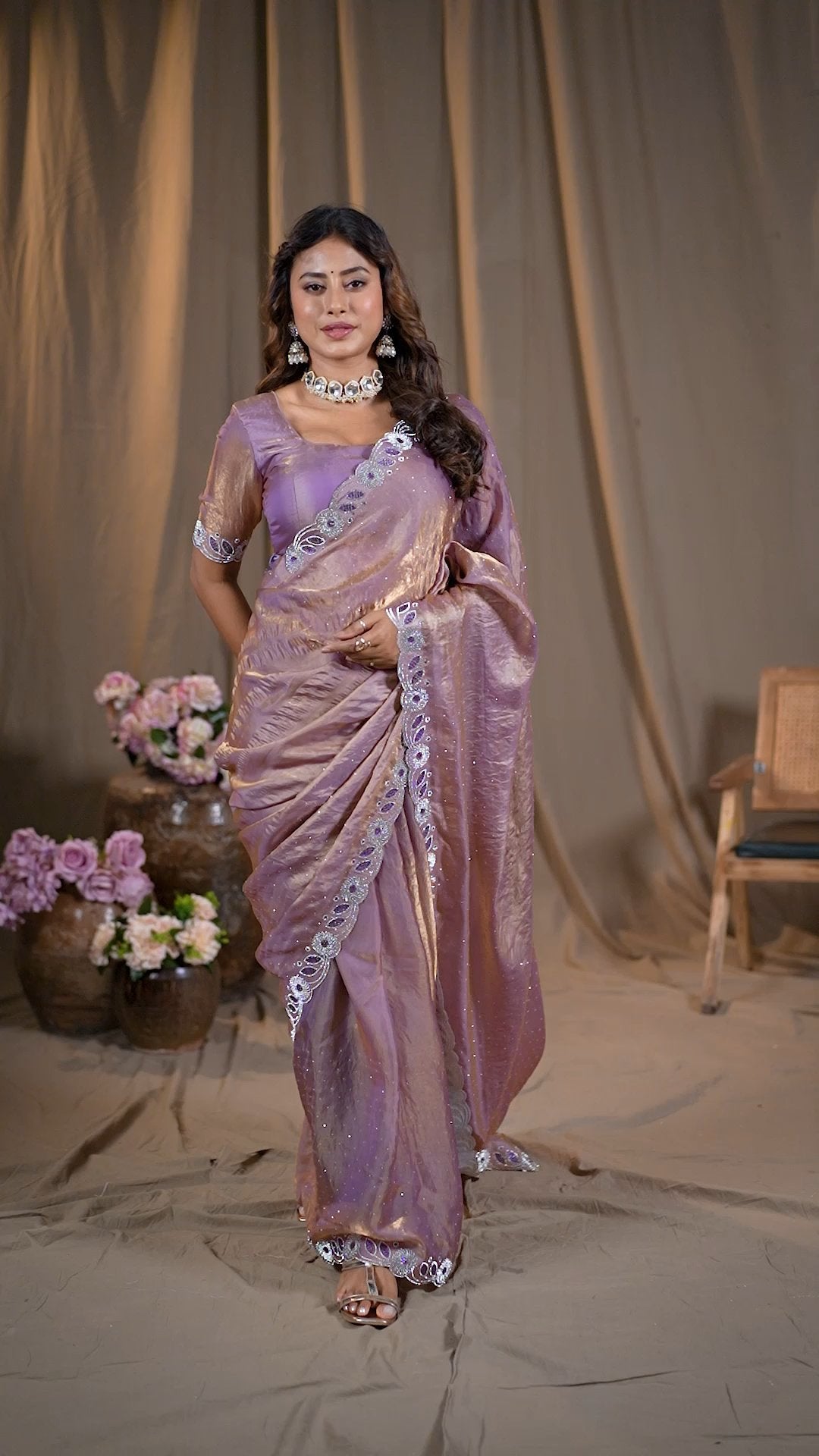 Premium Soft Frendy Silk Saree with Elegant Jarkhan Work