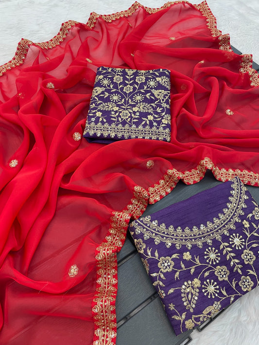 New Look Tebbi Silk Saree
