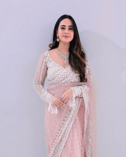 NEW EXCLUSIVE DESIGNER SEQUINS SAREE COLLECTION SAREE