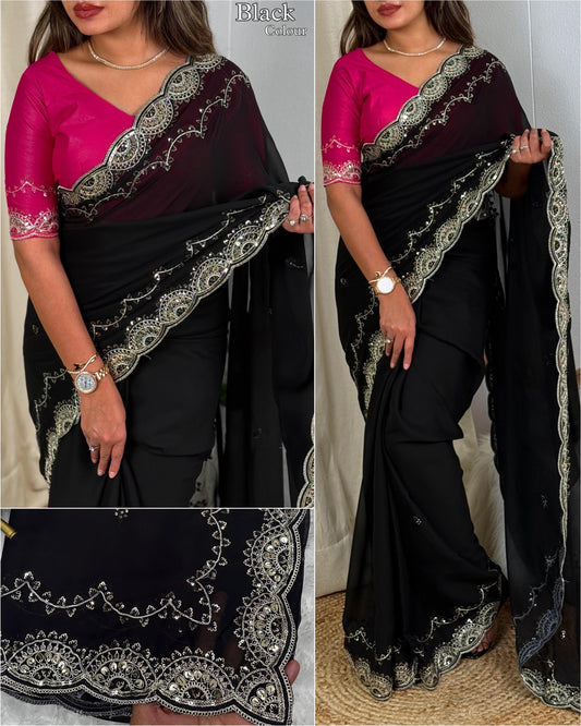Presenting Here Our Most Awaiting Party Wear Saree For Upcoming Marriage Season