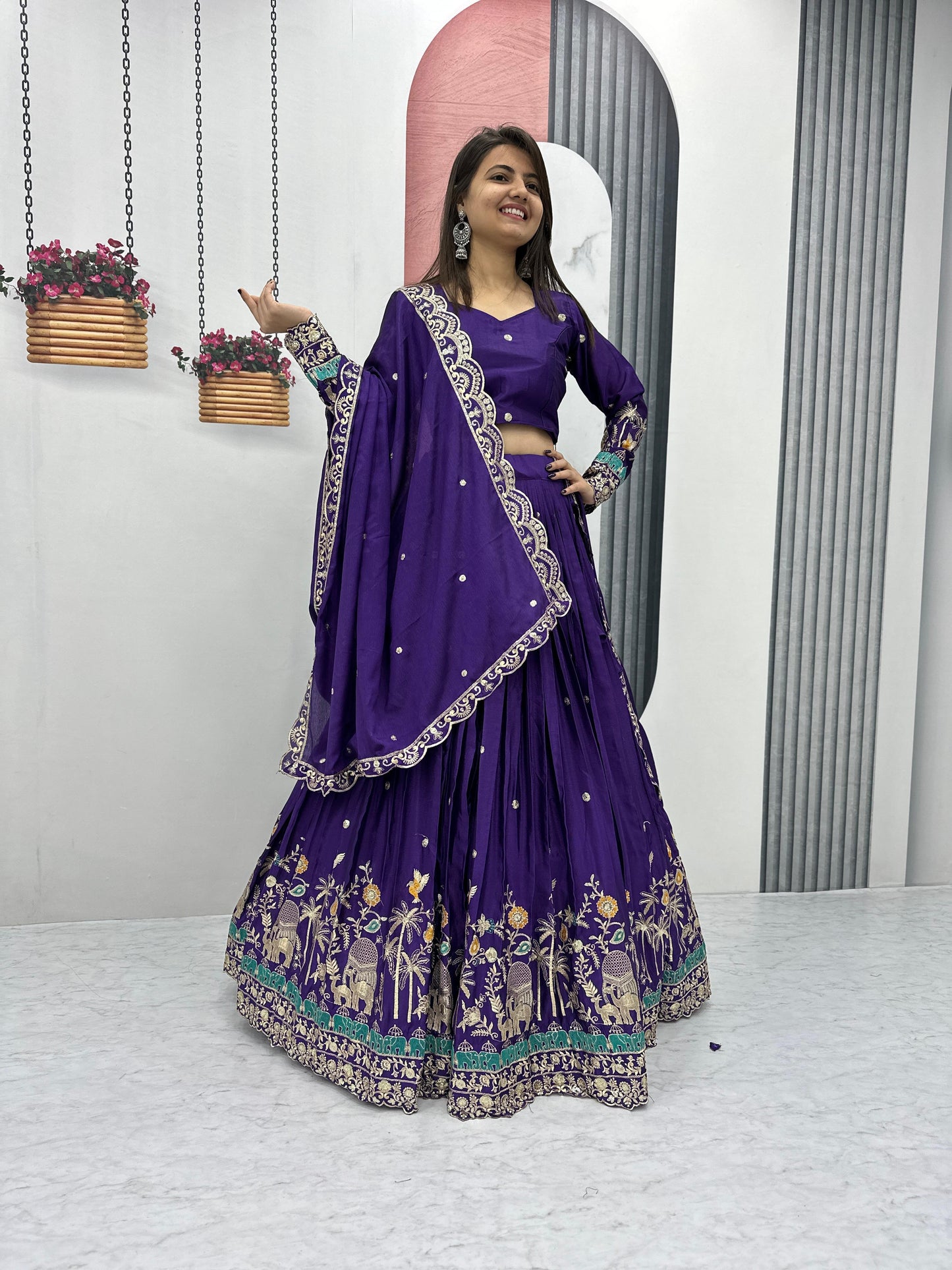 Well  Ethnic Creation is Launching New Festival Lehenga Choli