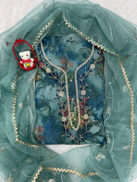 DIGITAL PRINT TOP DUPPATA BOTTOM