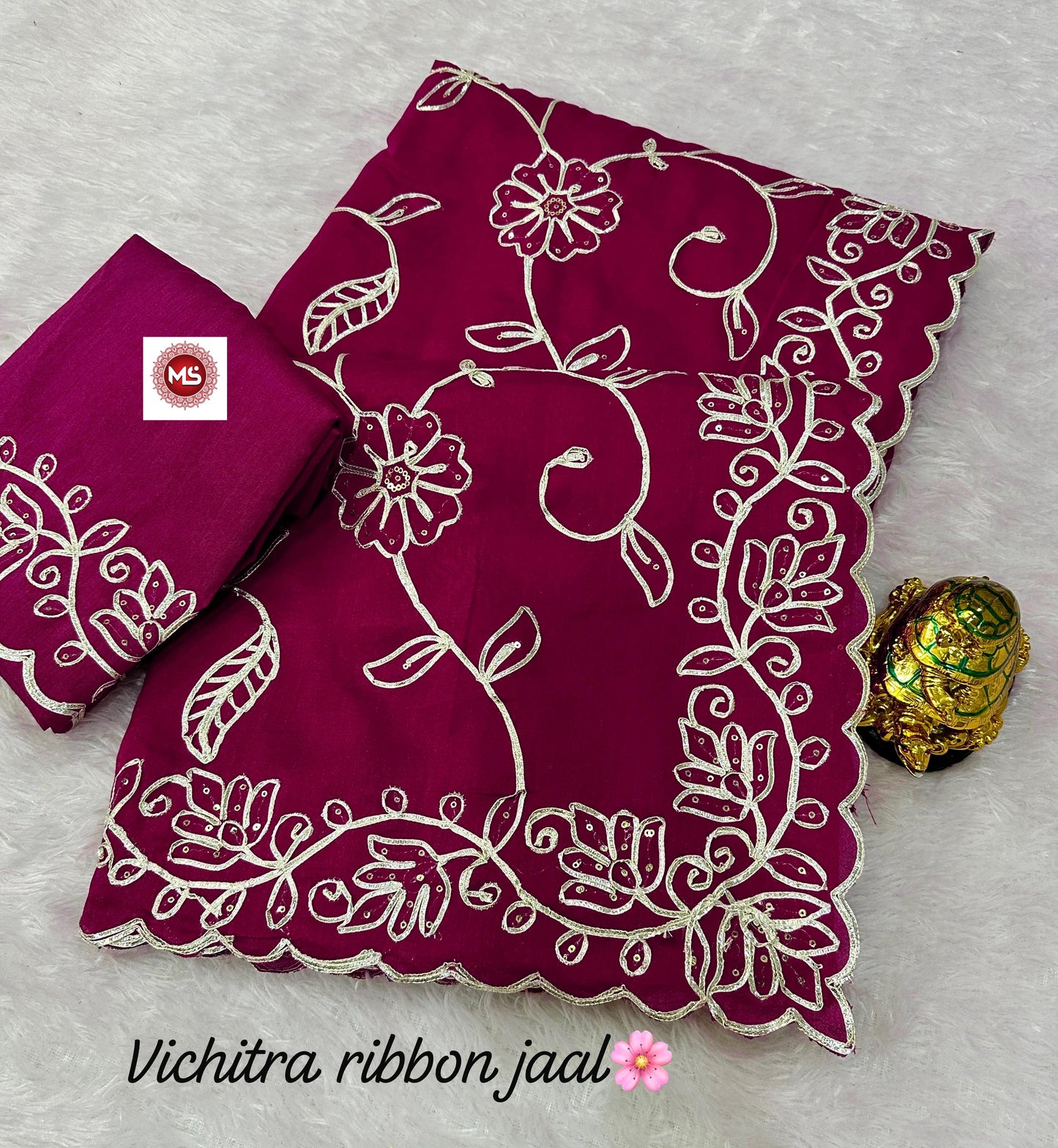pure blooming VICHITRA silk
