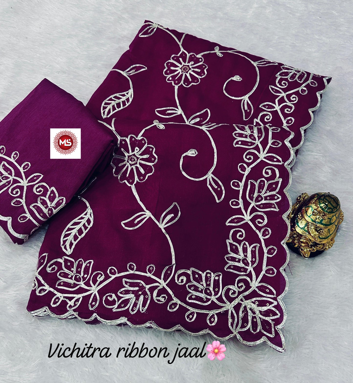 pure blooming VICHITRA silk