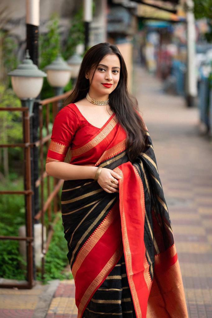 SOFT LICHI SILK CLOTH  JACQUARD WORK ON ALL OVER THE SAREE