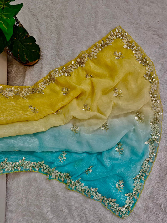 Presenting You Most Beautiful Seqwance Saree Collection