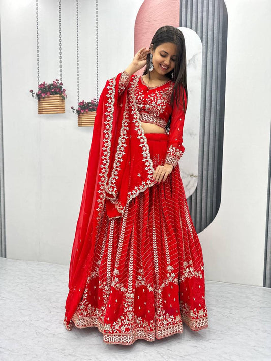 Launching Embroidered Lehenga Choli