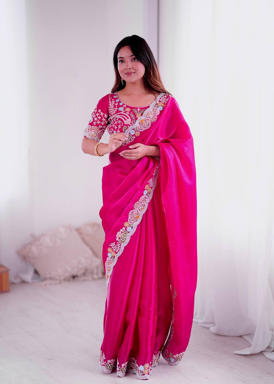Heavy Embroidery Threads Codding & Sequins Work