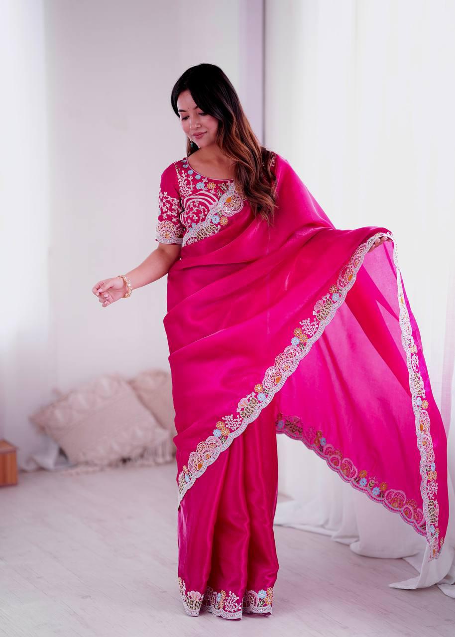 Heavy Embroidery Threads Codding & Sequins Work