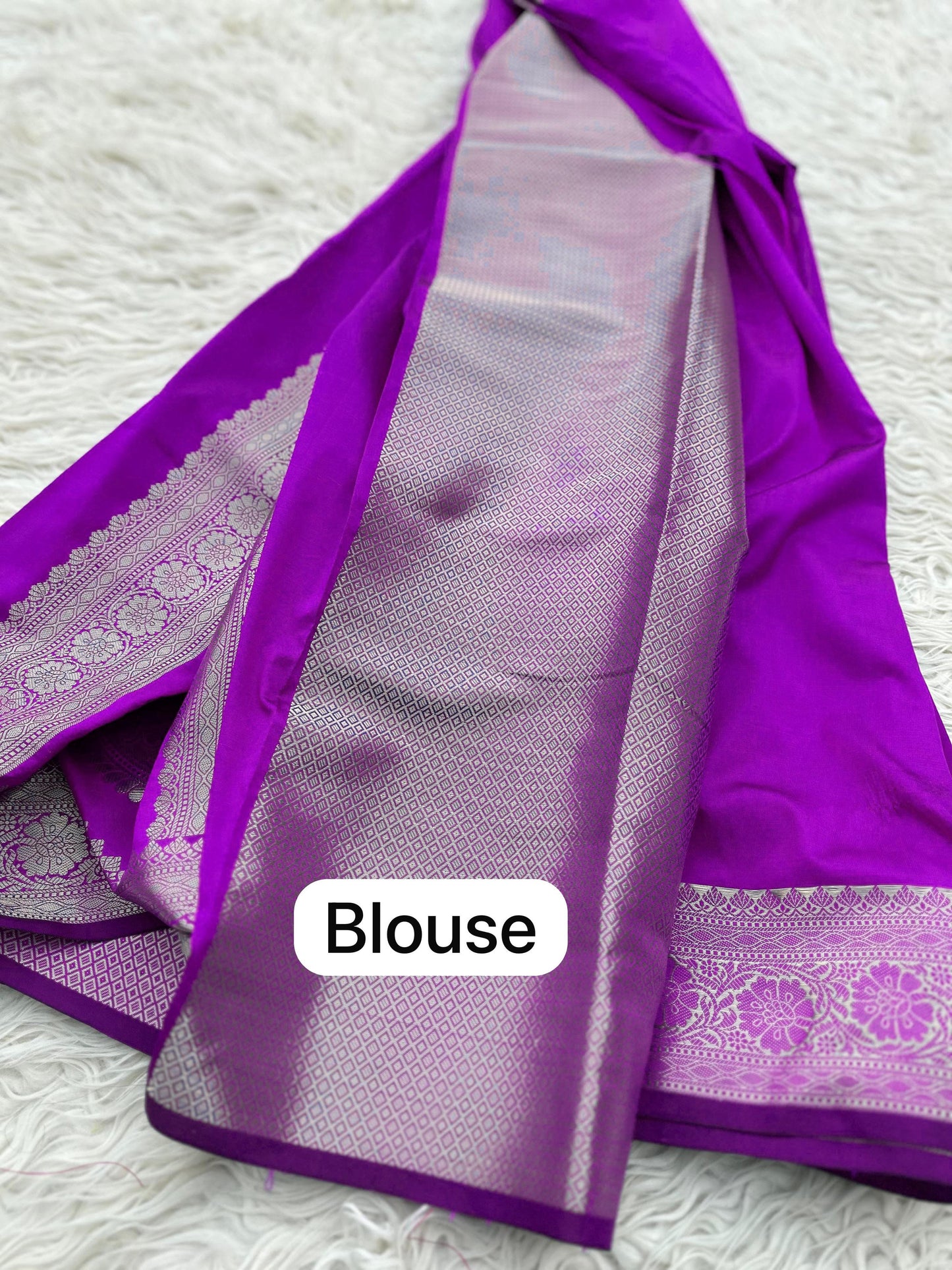 New Wedding Wear Banarasi Soft Silk Jacquard Weaving Work Fancy Designer Saree