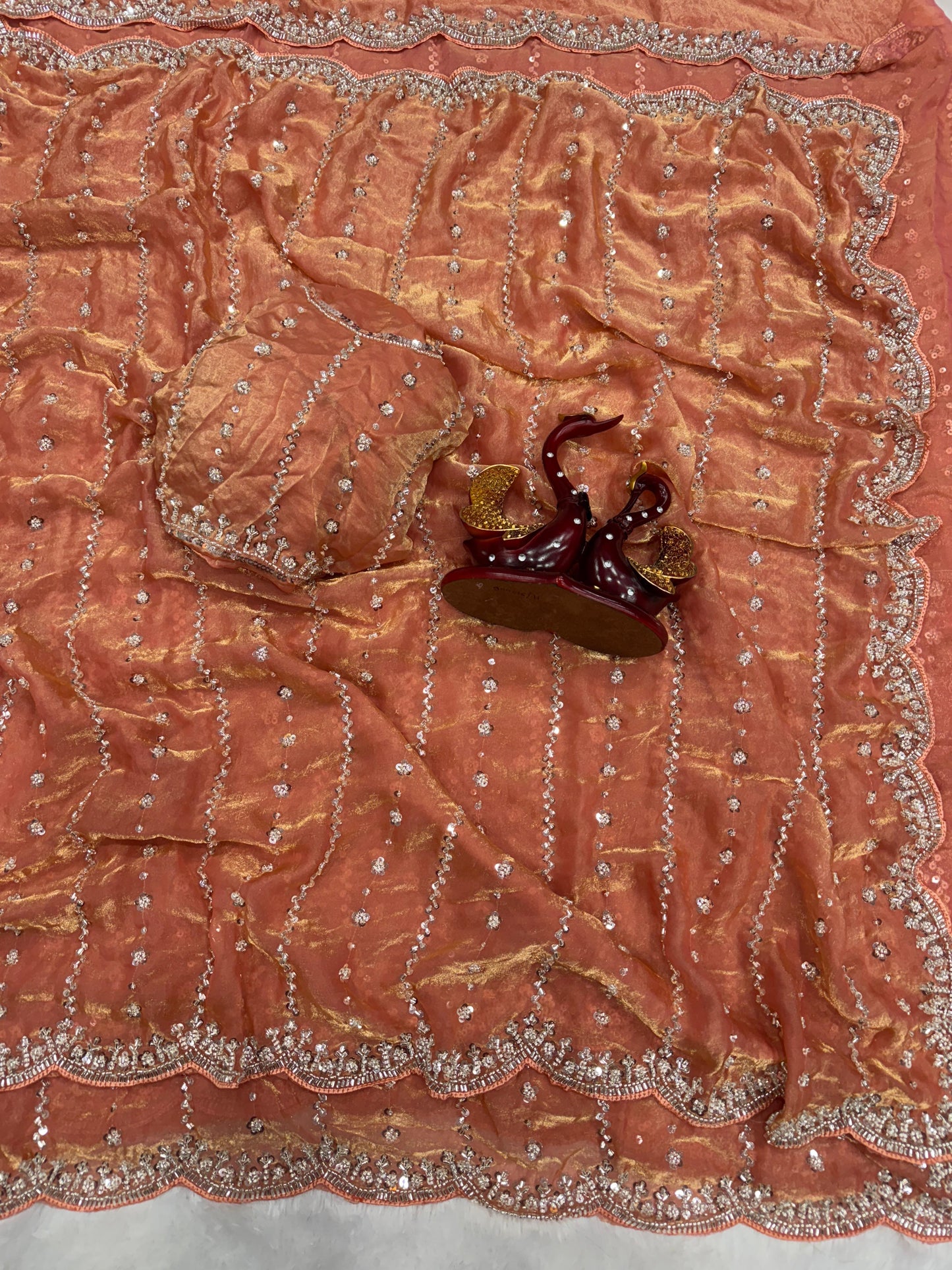 TRENDING BEADS SAREE COLLECTION