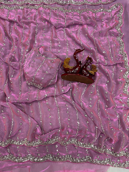 TRENDING BEADS SAREE COLLECTION