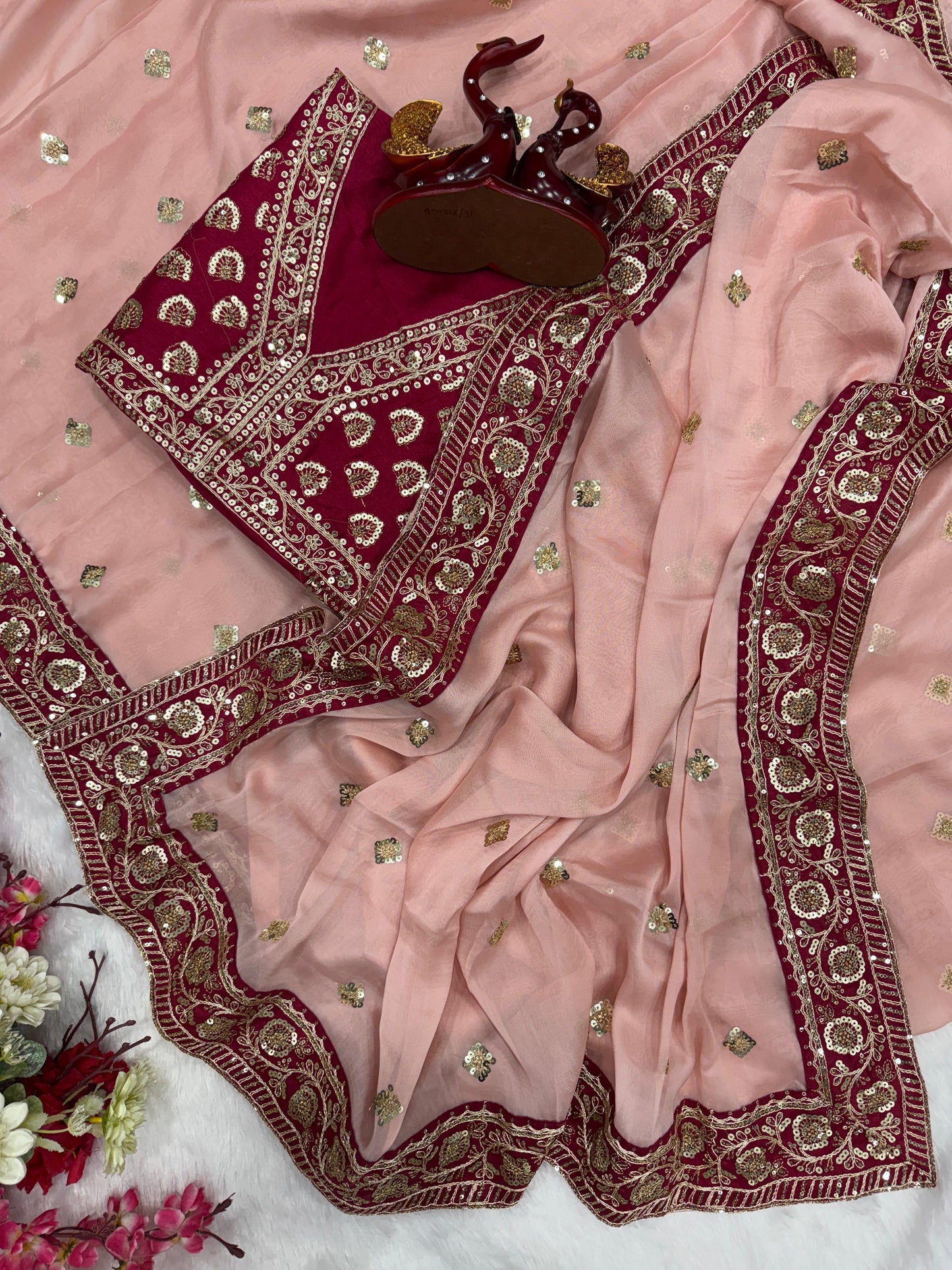 Bollywood celebrity sequence saree collection by well ethnic.......😍😍😍😍