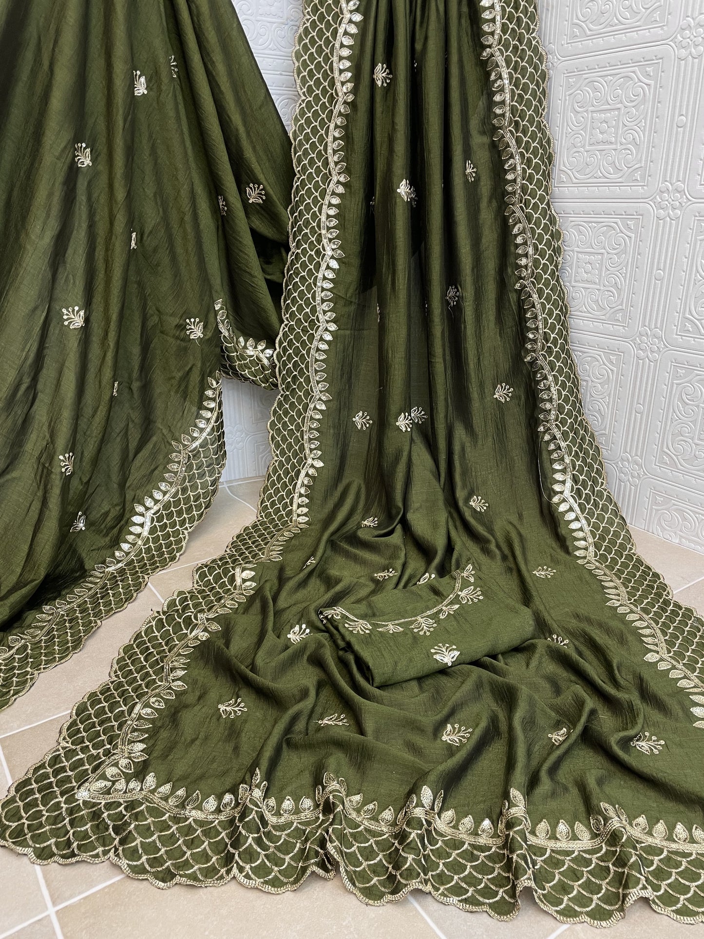 Pure BLOOMING soft VICHITRA SILK sarees