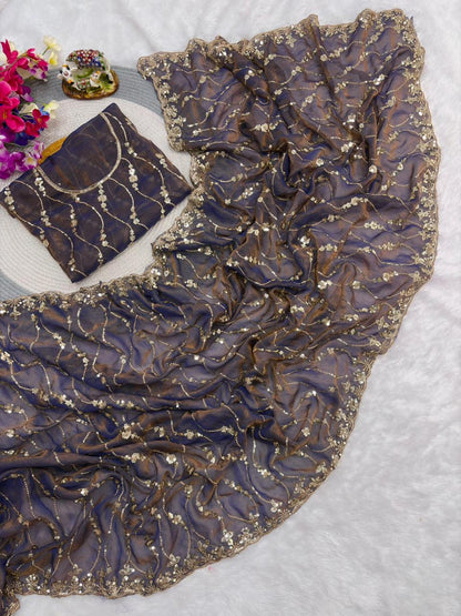 NC Mose Wear Heavy Saree