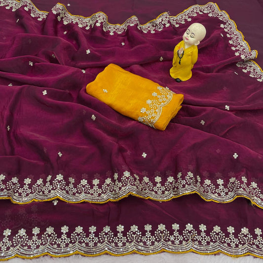 DESIGNER BEAUTIFUL PARTY WERE SAREE