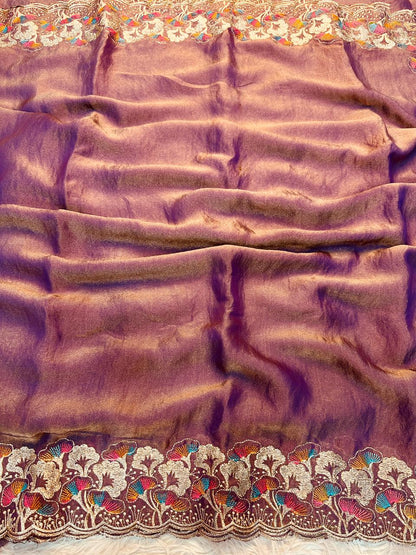 Soft Crush NC Silk Fabric Saree