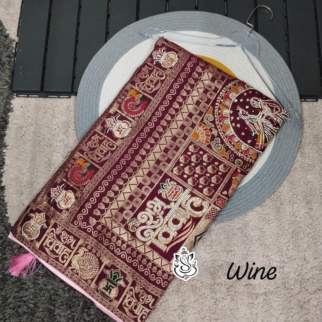 Pure Dola Viscose Meenakari Zecard Weaving Saree