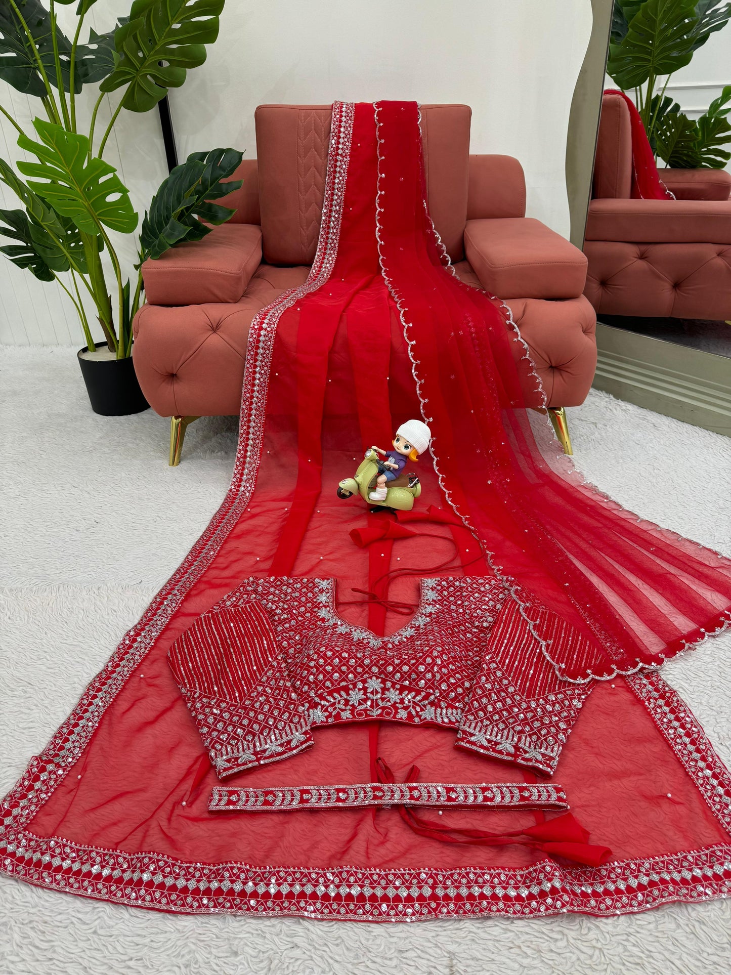 Premium Designer Tabby Silk Saree – Elegance Redefined