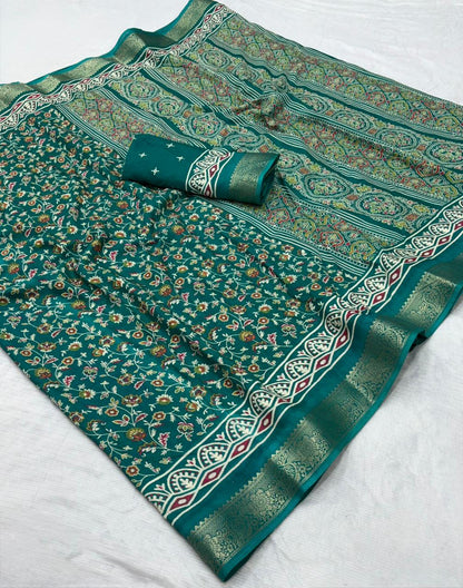 Dola Silk Printed Saree