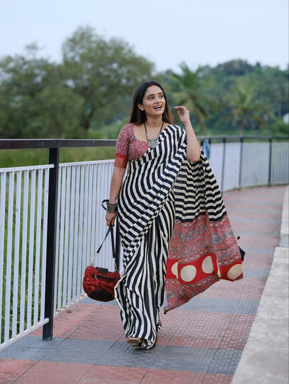 Lagdi Pure Soft Gajji Silk Saree – Premium Semi Gajji Heavy Fabric