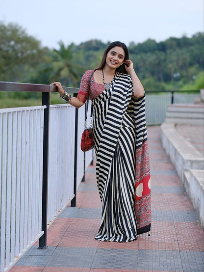 Lagdi Pure Soft Gajji Silk Saree – Premium Semi Gajji Heavy Fabric