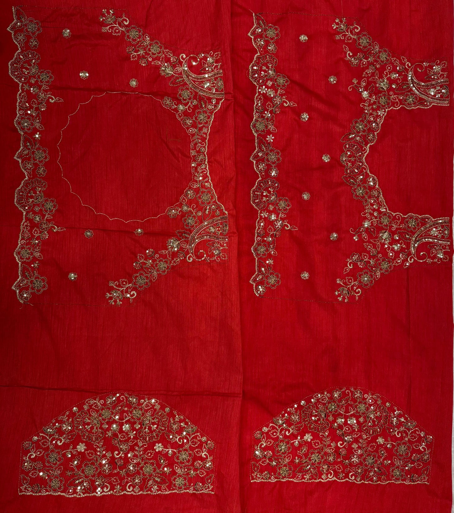 Designer Rangoli Silk Saree with Heavy Embroidered Banglori Blouse