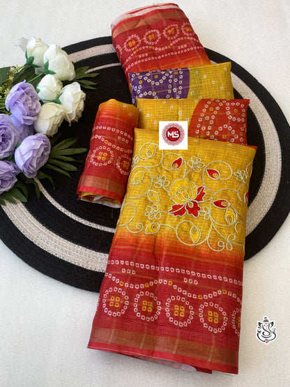Designer Kota Silk Saree with Rich Pallu & Attractive Border
