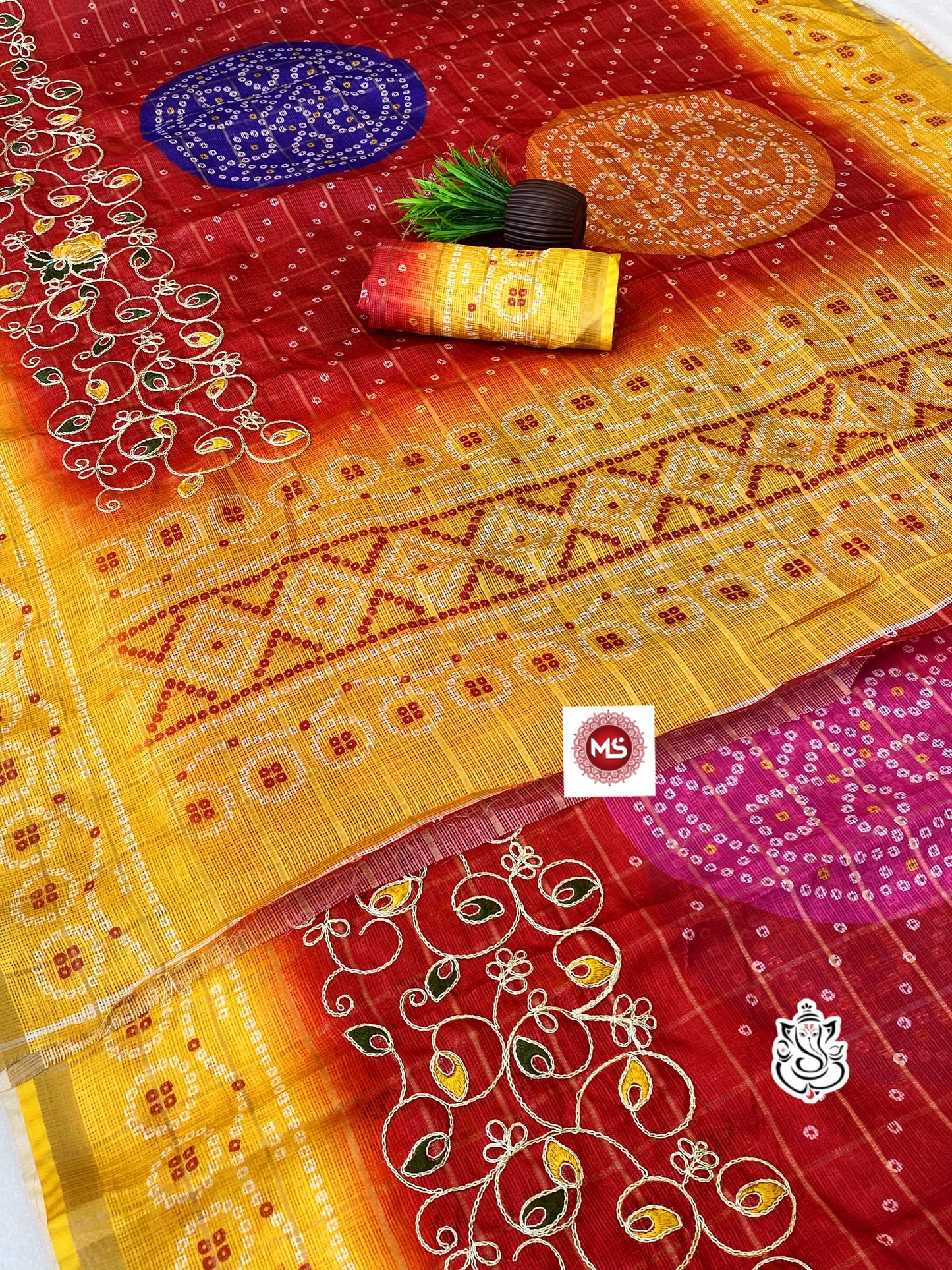 Designer Kota Silk Saree with Rich Pallu & Attractive Border