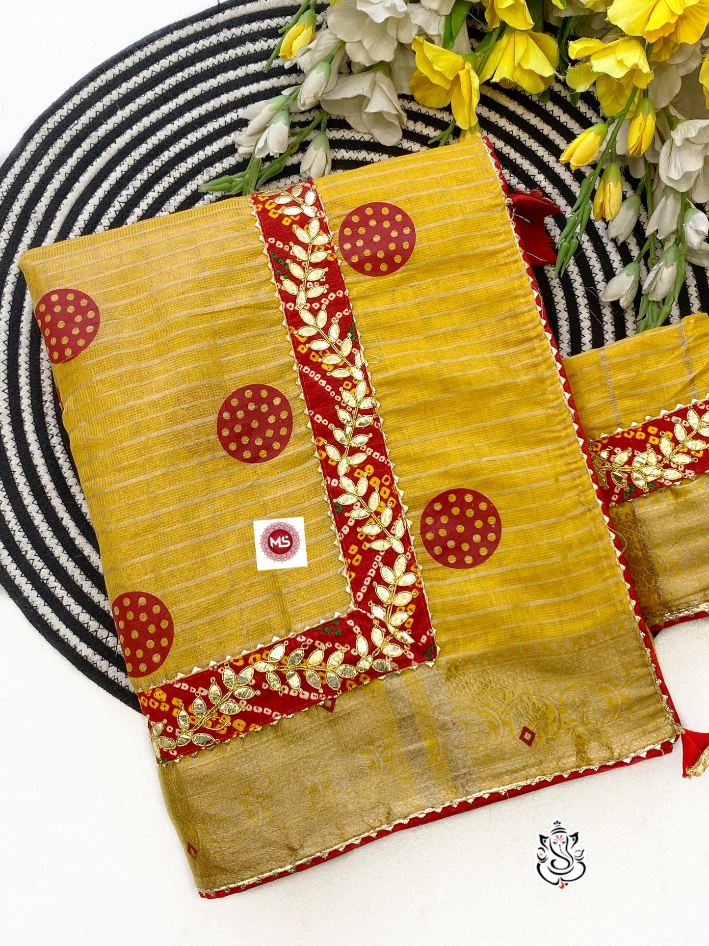 Designer Kota Silk Saree with Rich Pallu & Attractive Border