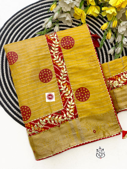 Designer Kota Silk Saree with Rich Pallu & Attractive Border
