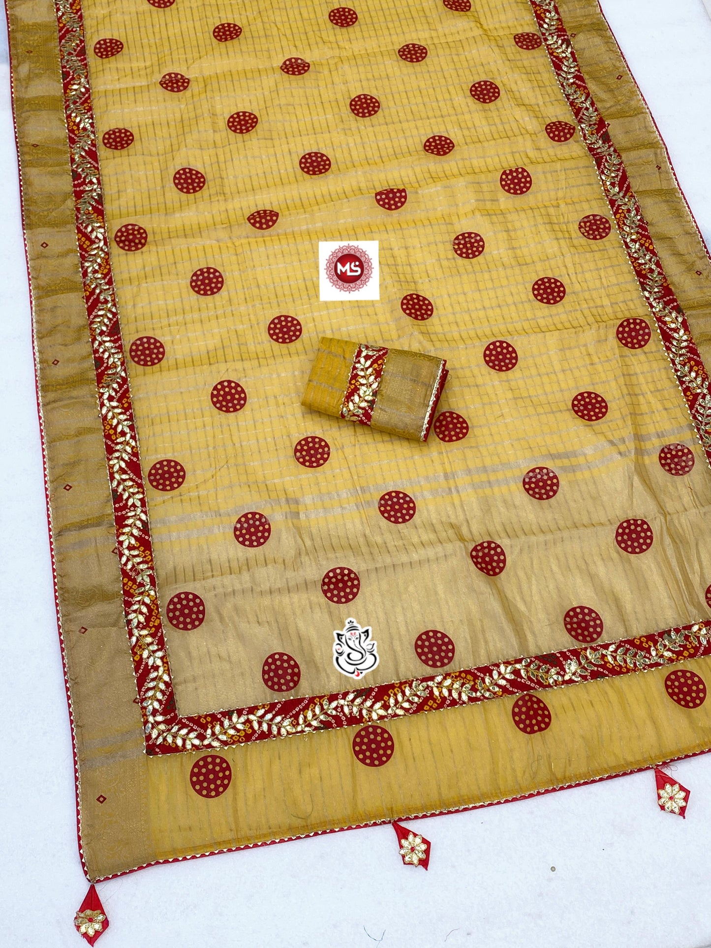 Designer Kota Silk Saree with Rich Pallu & Attractive Border