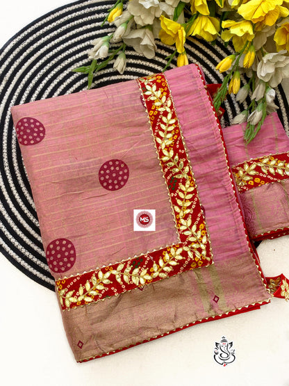 Designer Kota Silk Saree with Rich Pallu & Attractive Border