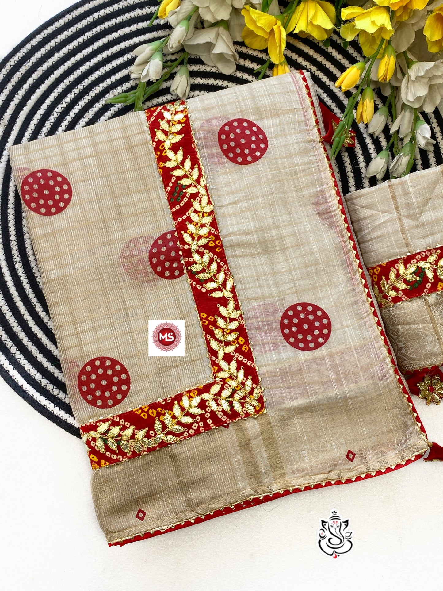 Designer Kota Silk Saree with Rich Pallu & Attractive Border