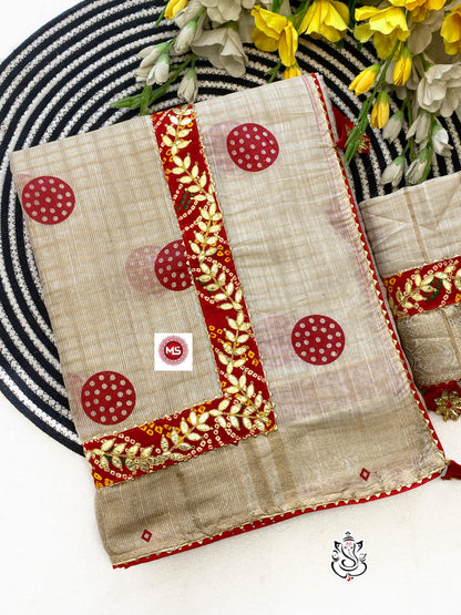 Designer Kota Silk Saree with Rich Pallu & Attractive Border