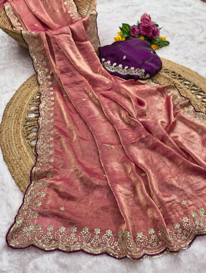 DESIGNER BEAUTIFUL PARTY WERE SAREE